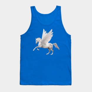 Pegasus on Dark Purple Tank Top